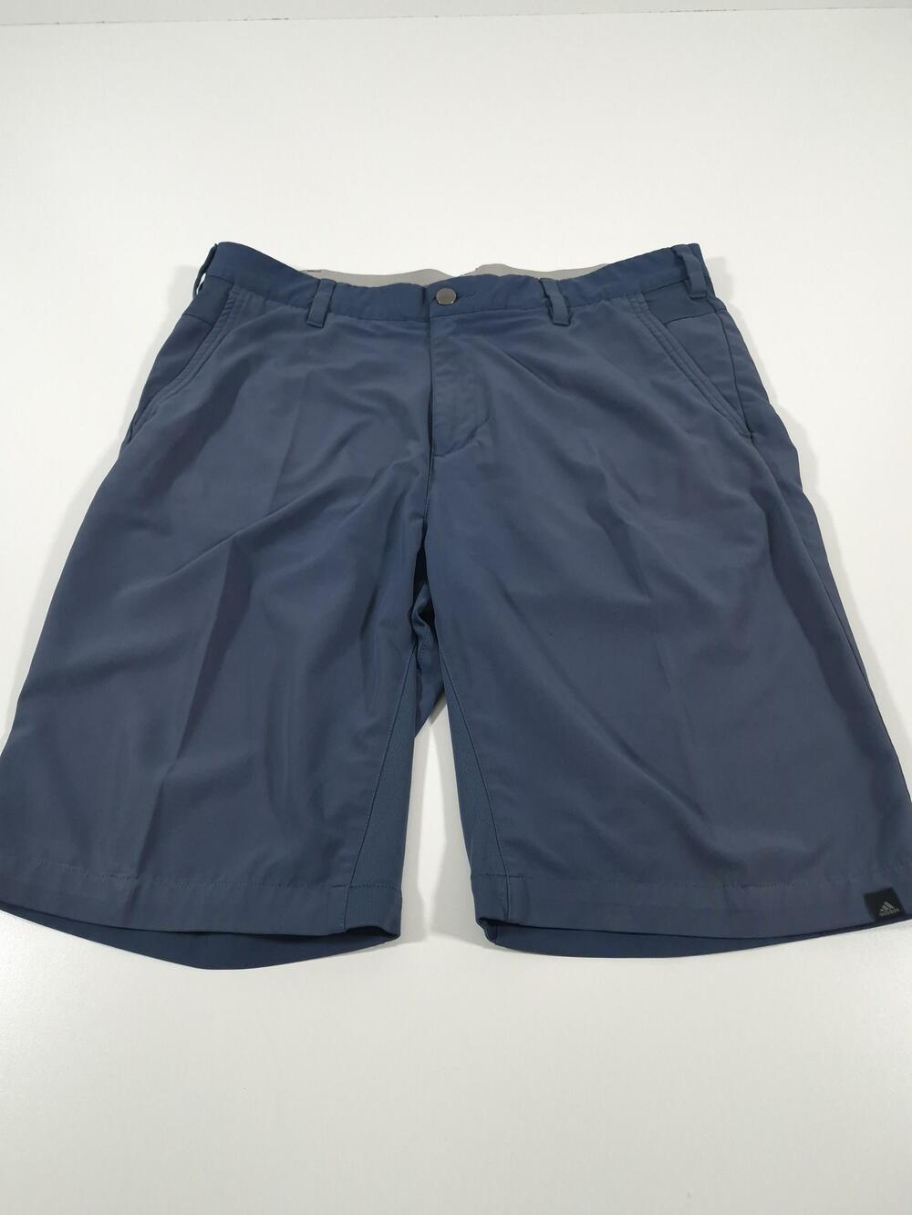 Adidas Ultimate 365 Mens 33 Blue 10" Performance Stretch Golf Shorts